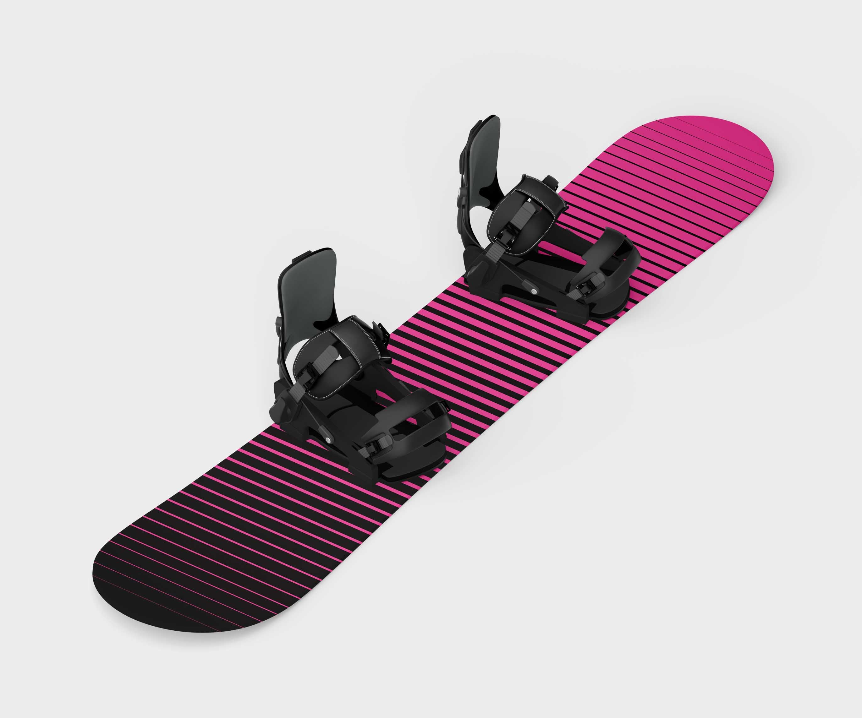 Stripes Black & Pink