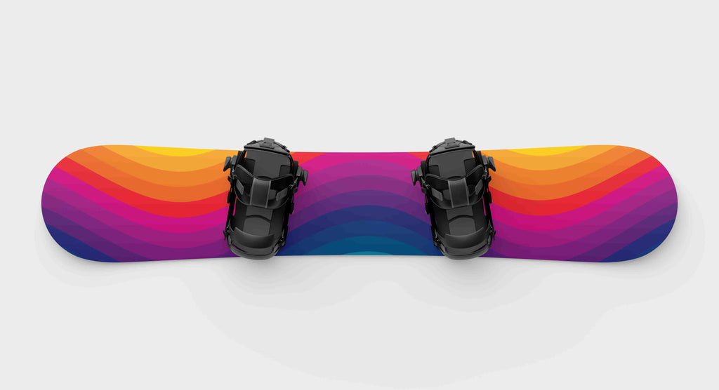 Vintage Rainbow Waves