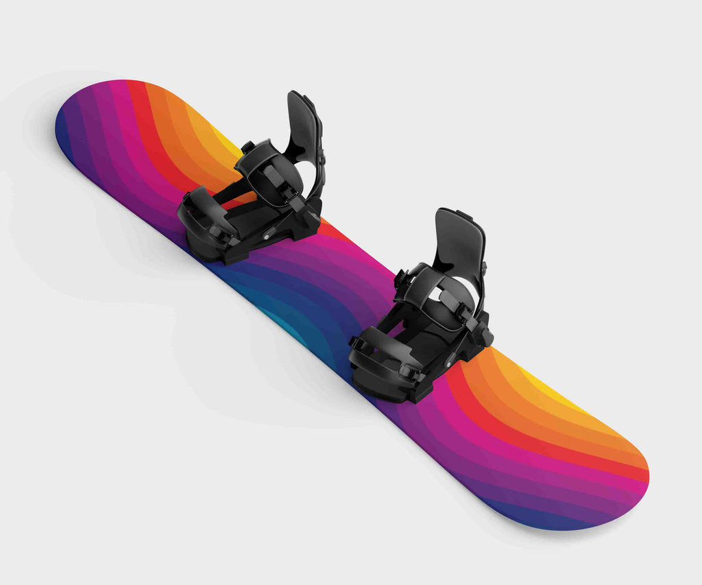 Vintage Rainbow Waves